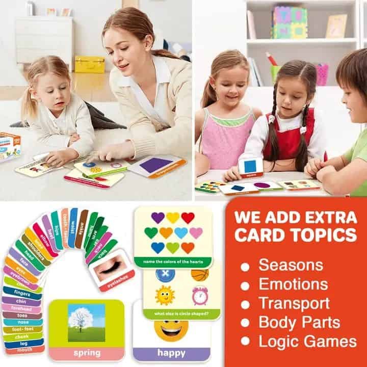 Flash Cards Montessori 120 Pcs - Image 5