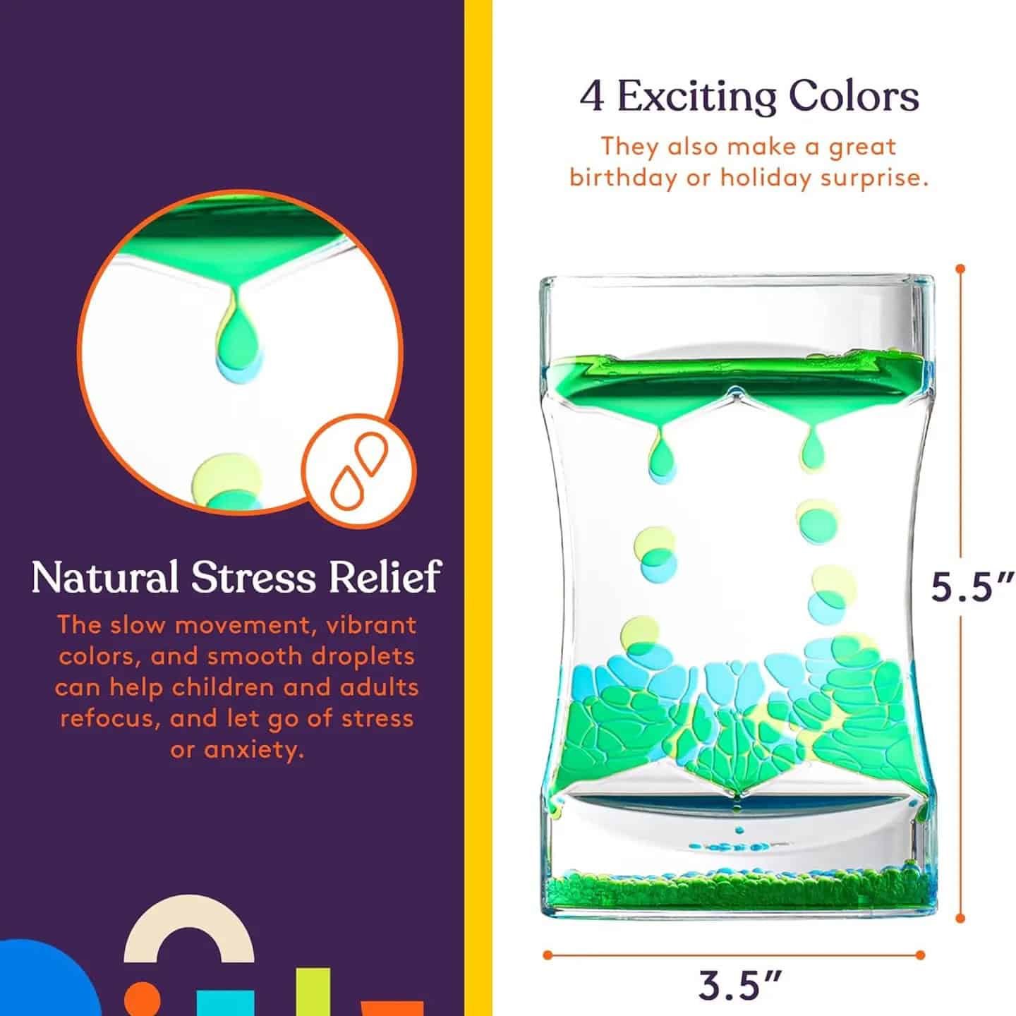 Liquid Sensory Bubbler 4 Pack - Image 2