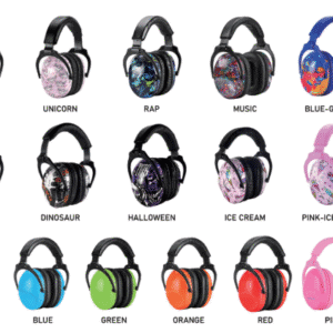 Kids Noise-Canceling Earmuffs – Adjustable & Foldable Hearing Protection (Ages 3–16)