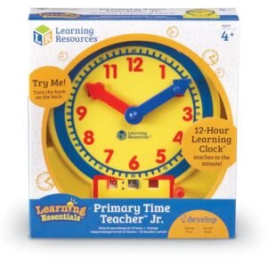Primary Time Teacher™ 12-Hour Junior Learning Clock®