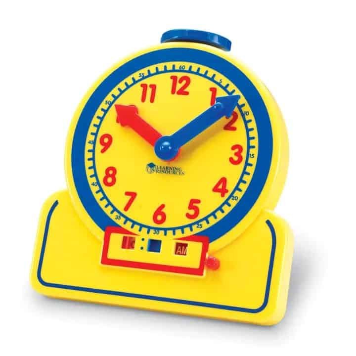 Primary Time Teacher™ 12-Hour Junior Learning Clock® - Image 2